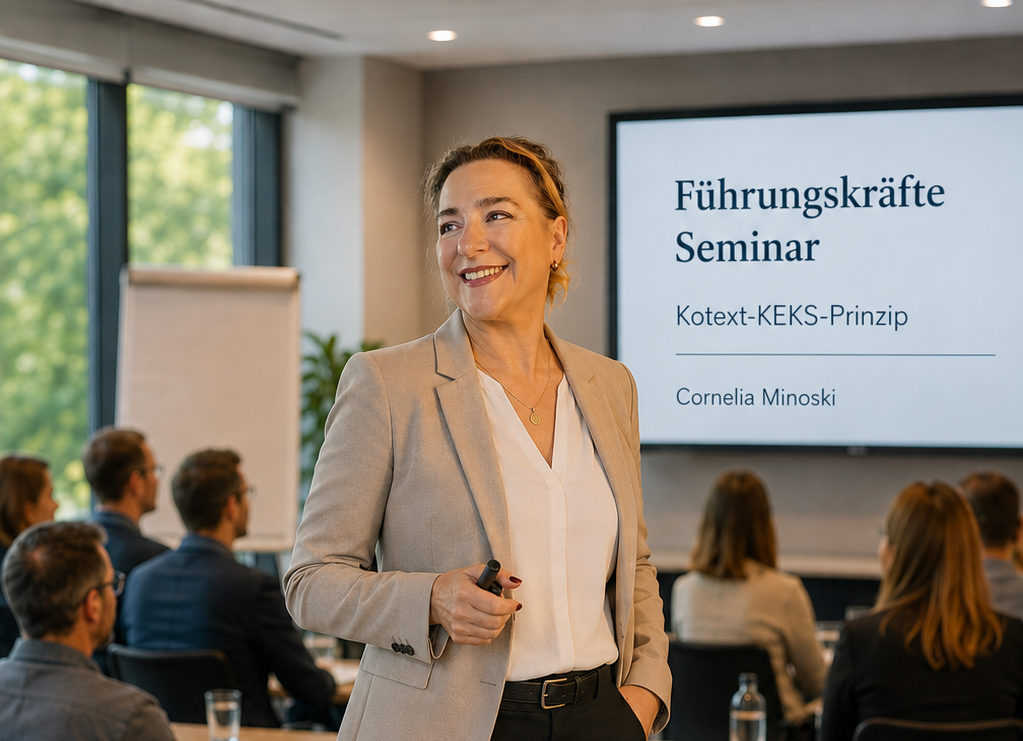 kotext Führungskräfte-Seminar mit Coach Cornelia Minoski